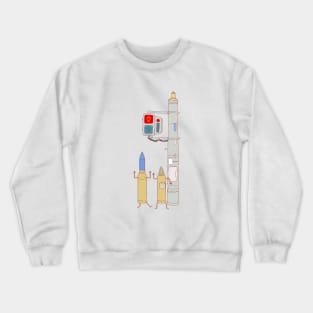 Bullets on the street Crewneck Sweatshirt